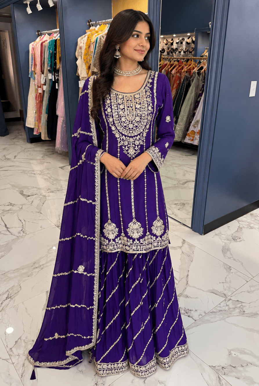 anviya Sharara set