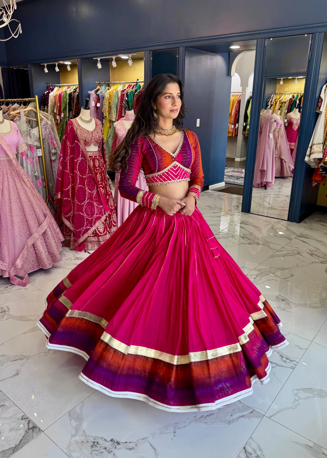 Gulab Chaniya Choli NSC 026