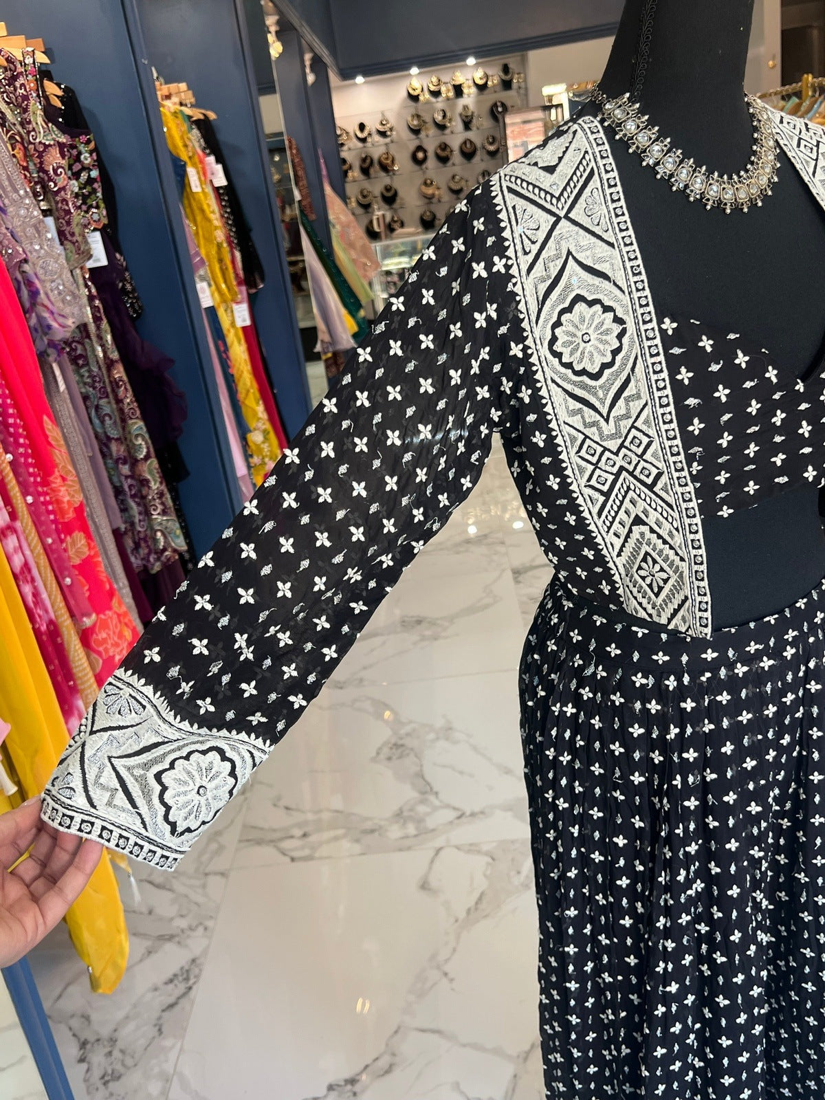 Crop Jacket Pallazo set
