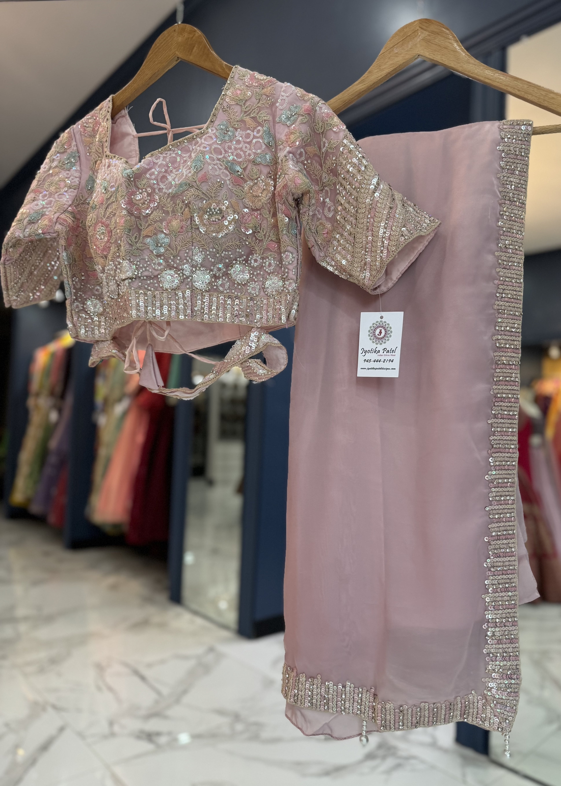 Rose Saree Blouse