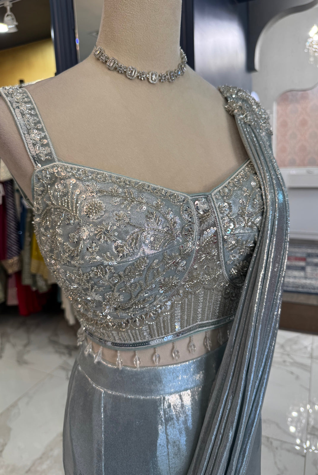 Amisha Ready Saree