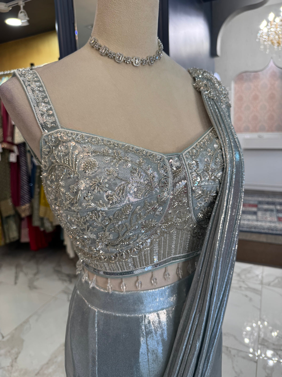 Amisha Ready Saree