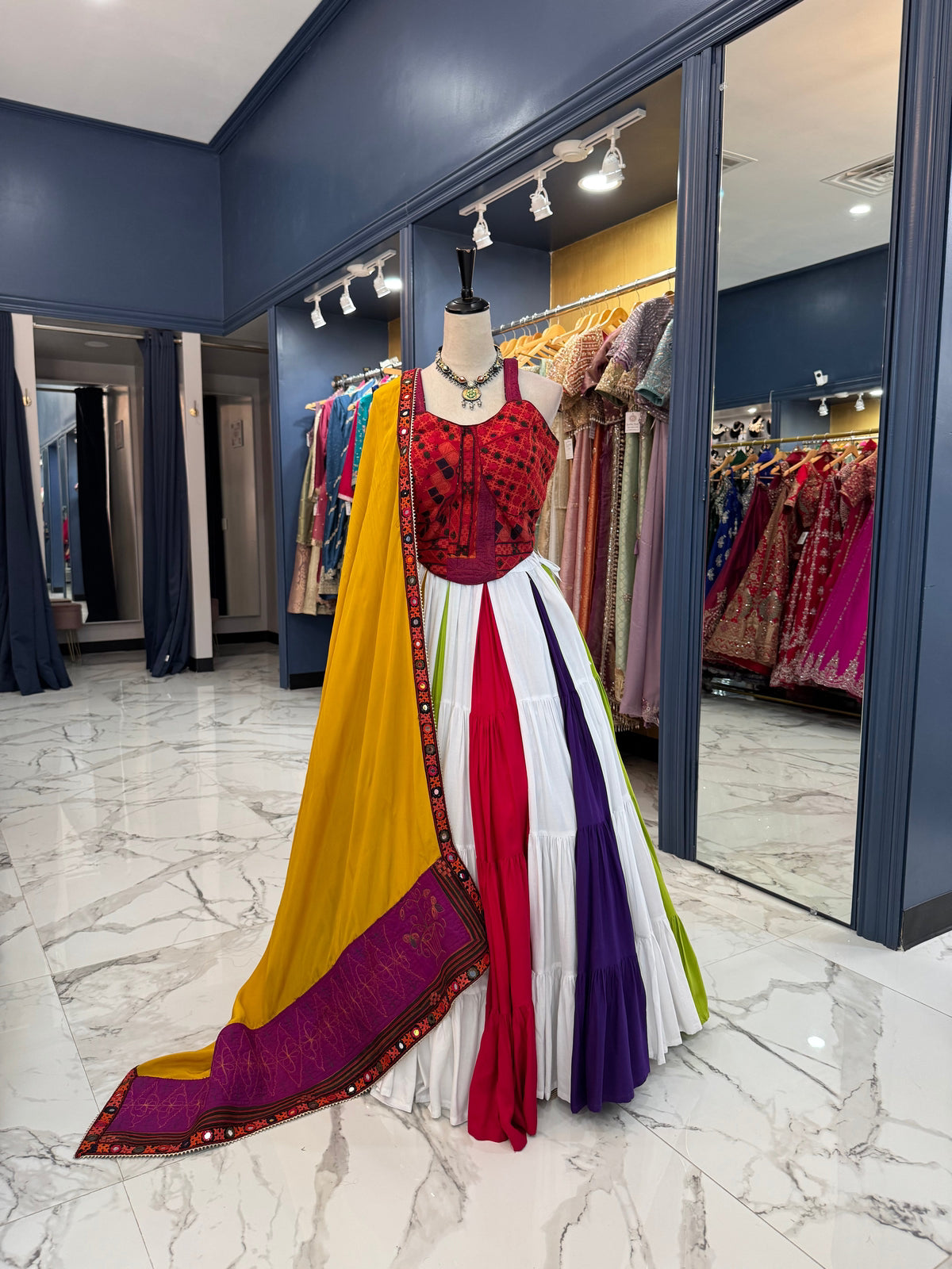 Multi Color Chaniya Choli