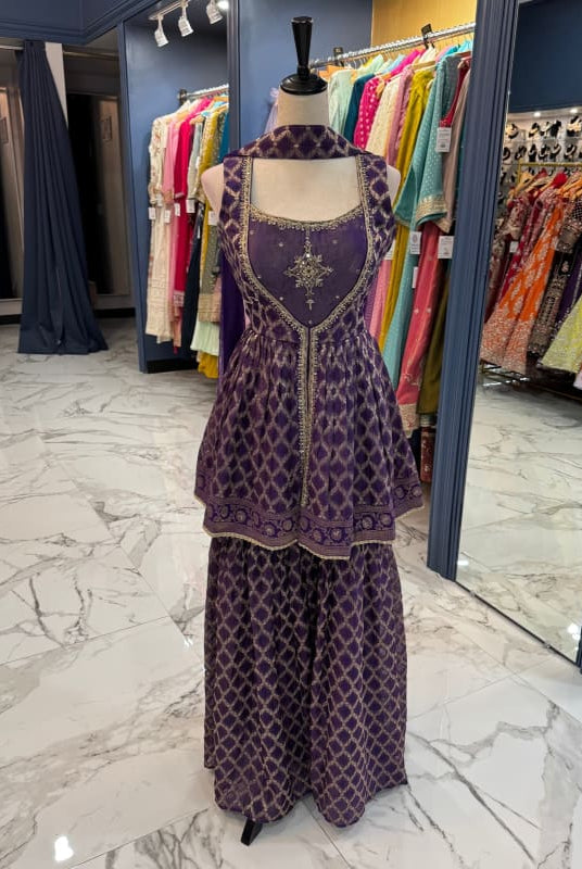 Anjali Sharara Set