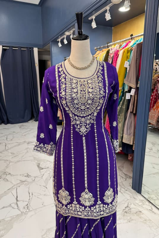 anviya Sharara set