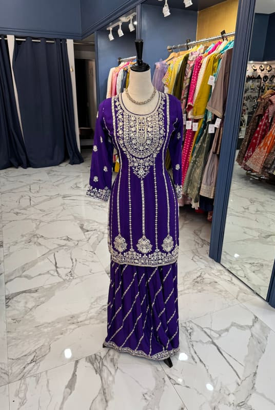 anviya Sharara set