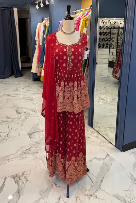 Mahvisha Sharara Set