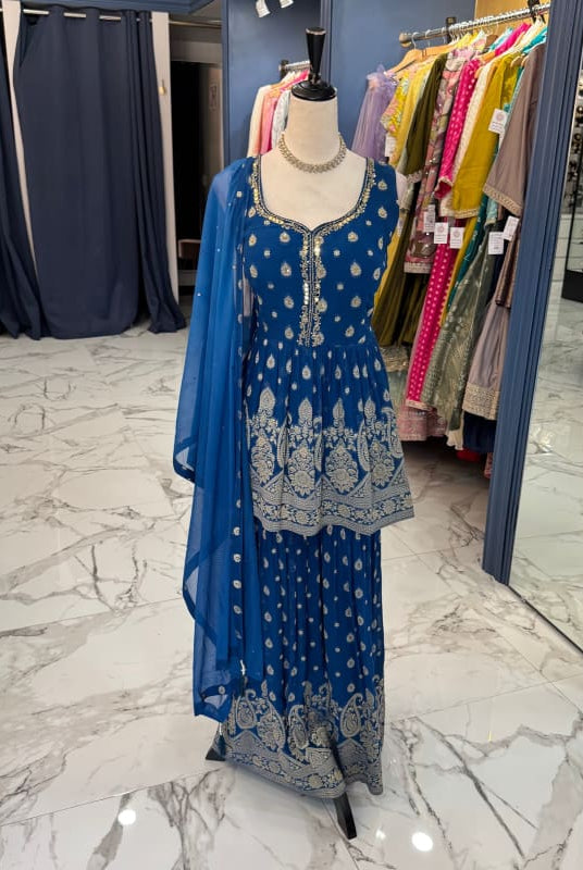 Mahvisha Sharara Set