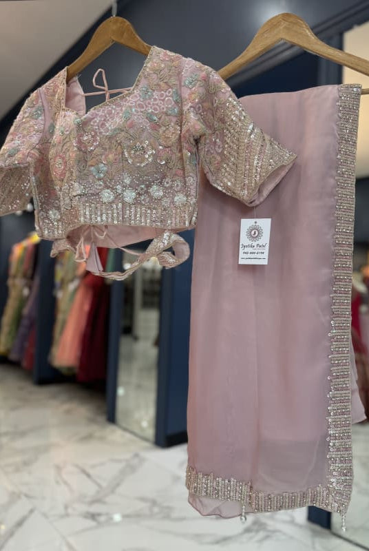 Rose Saree Blouse