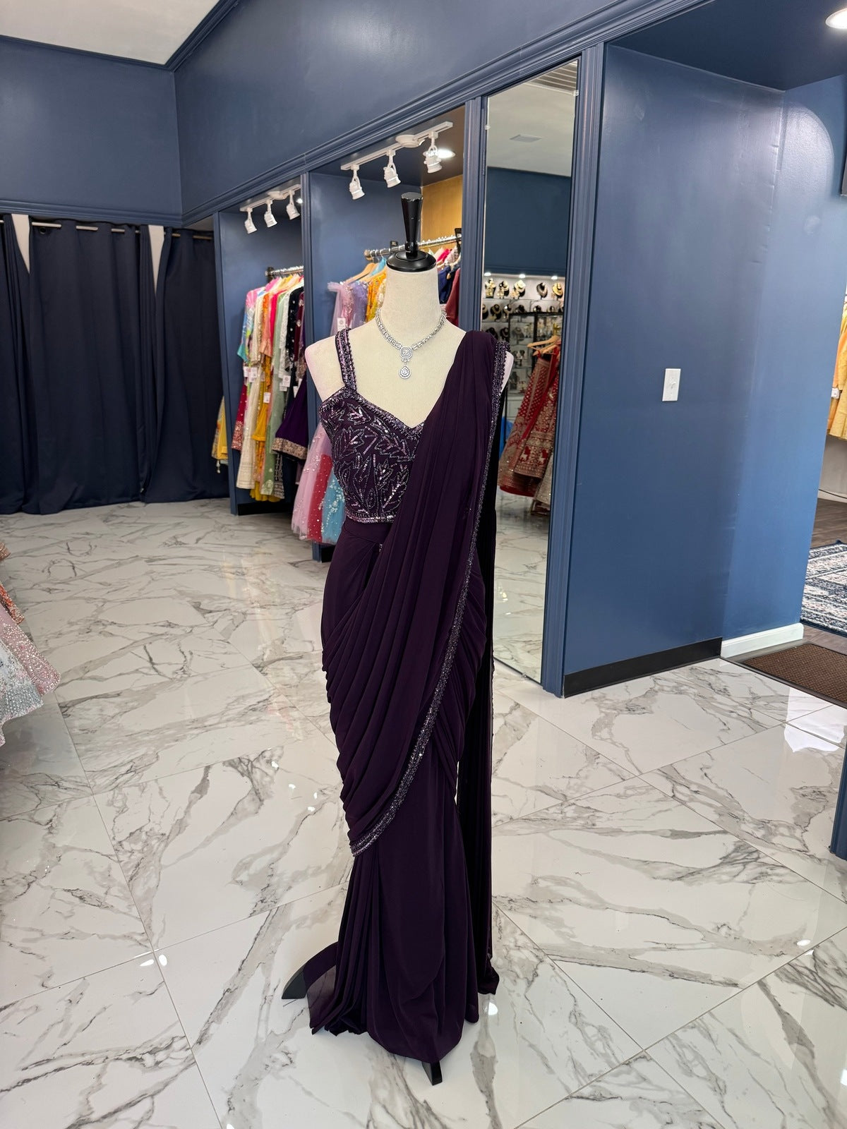 Asha ready saree