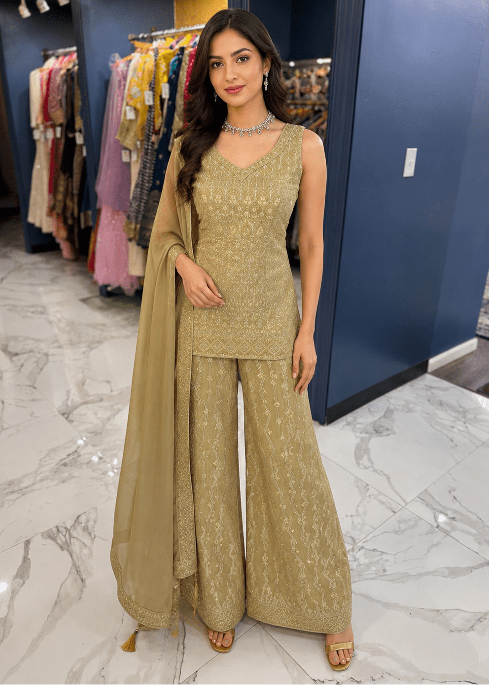 Aanya Sharara Set