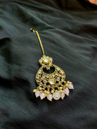 Baby Pink Kundan Set