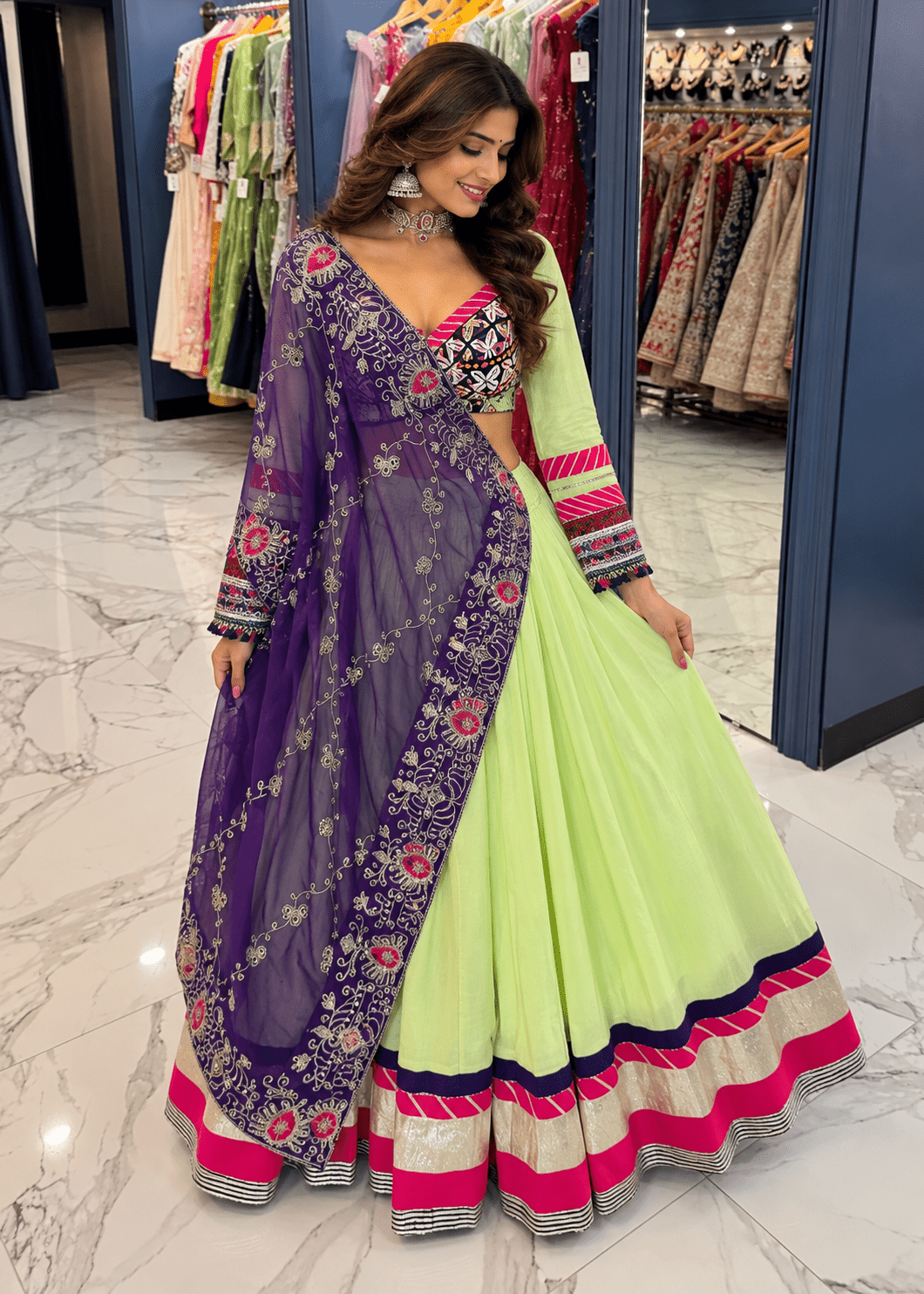 Smita Chaniya Choli