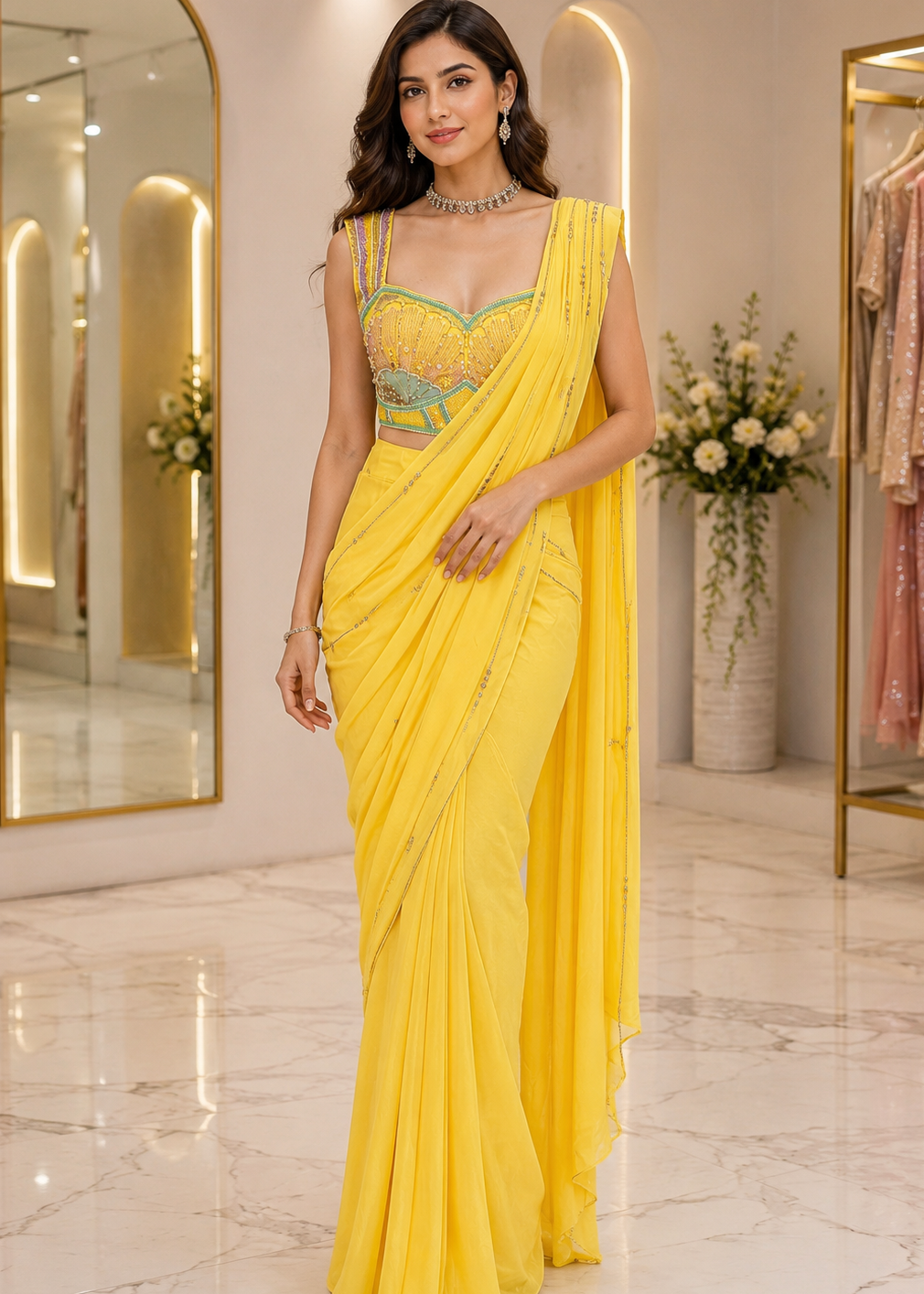 Binita Ready Saree