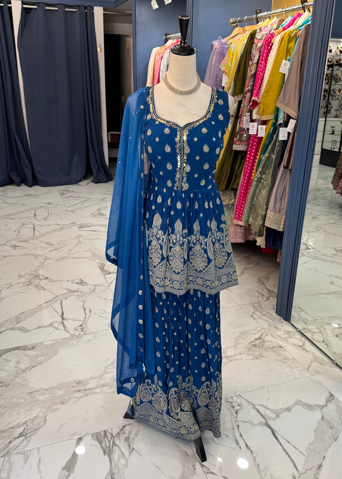 Mahvisha Sharara Set