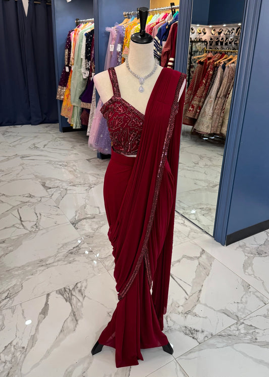 Asha ready saree