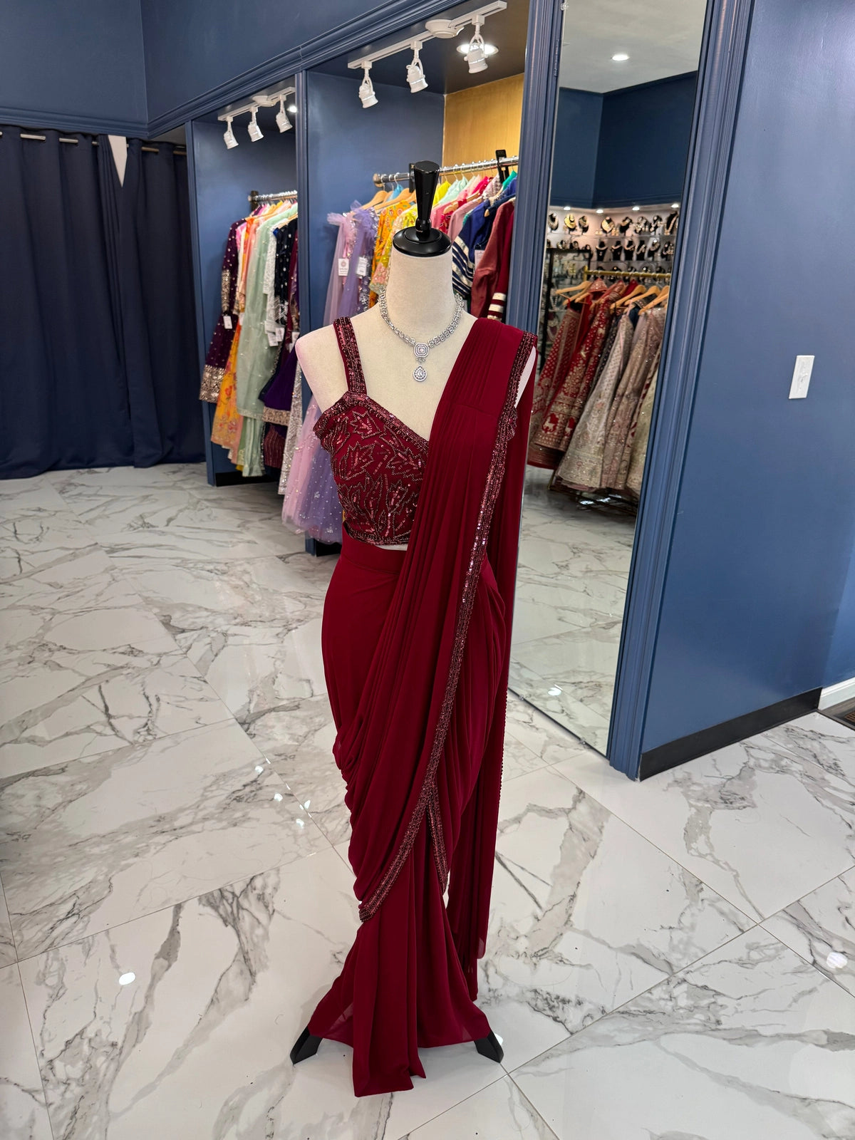 Asha ready saree