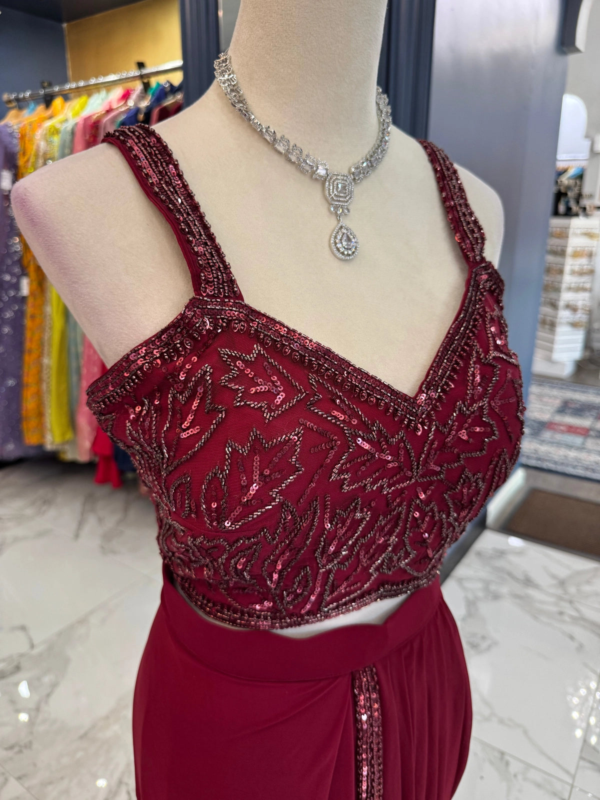 Asha ready saree