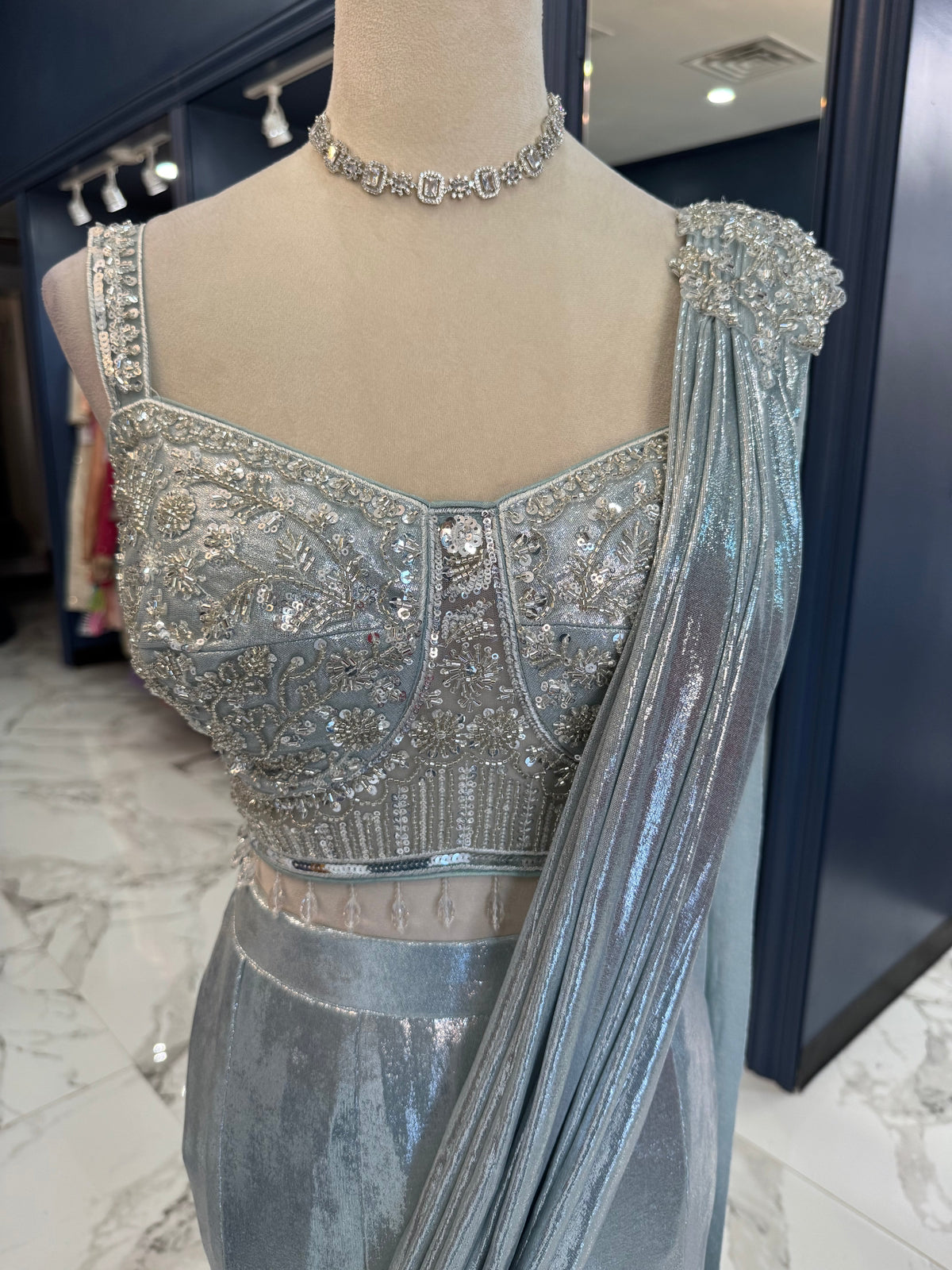Amisha Ready Saree