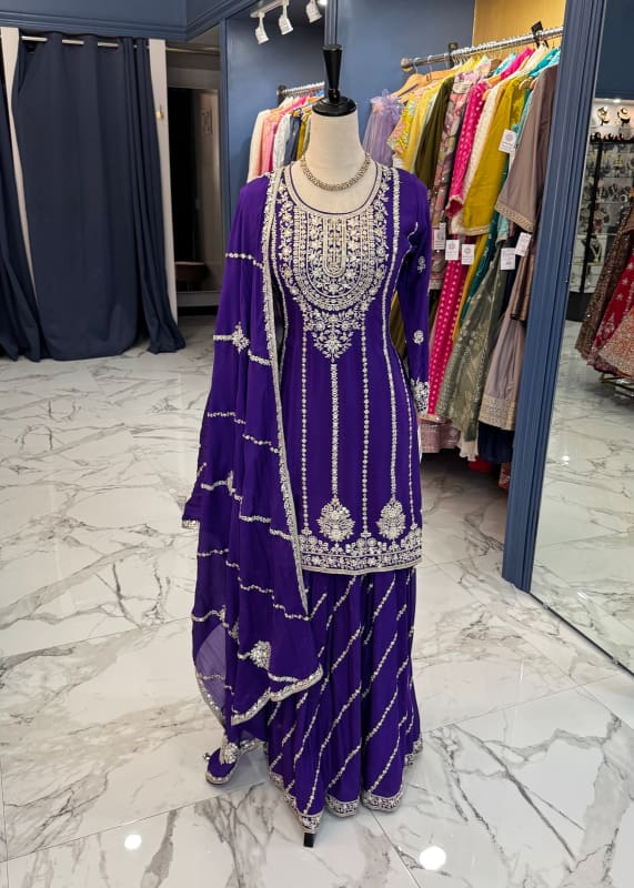 anviya Sharara set