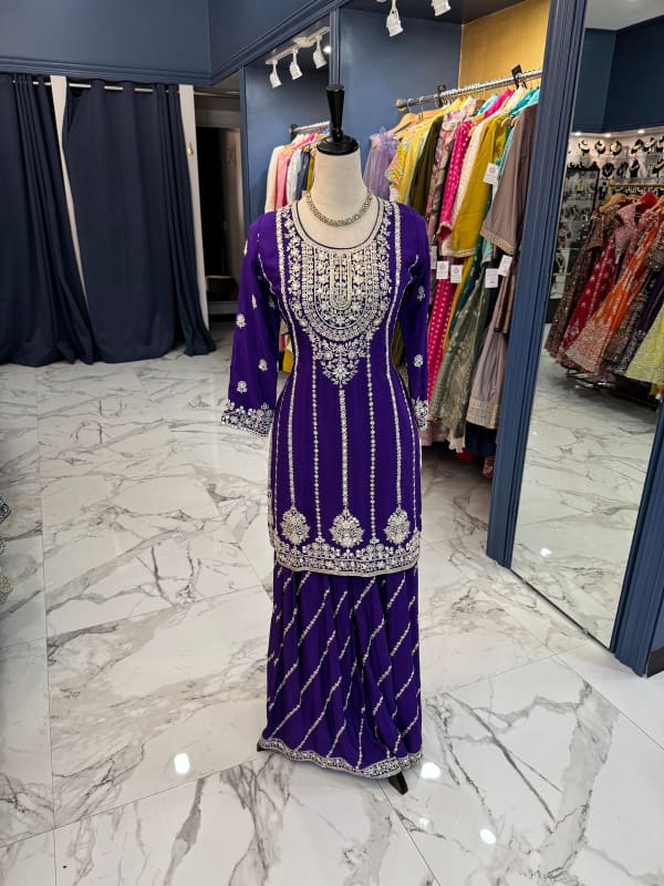anviya Sharara set
