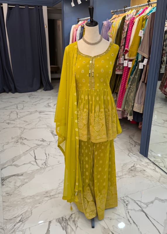Mahvisha Sharara Set