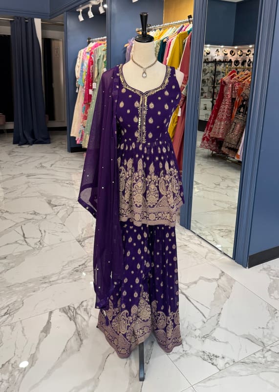 Mahvisha Sharara Set