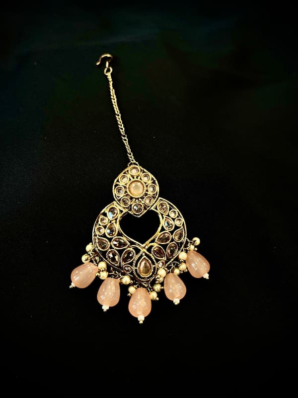 Peach stone set