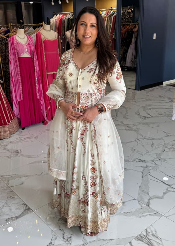 Rakhi Anarkali Set