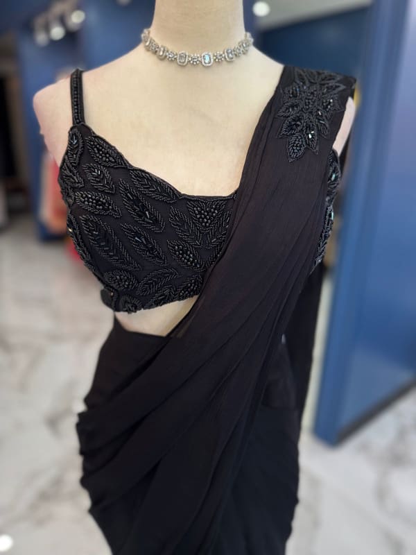 Sherlyn Ready Saree
